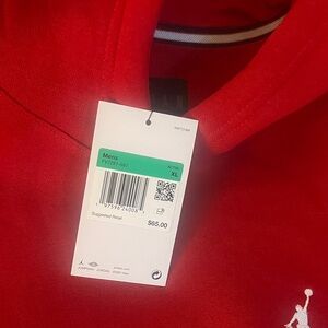 Jordan Red Men's Hoodie